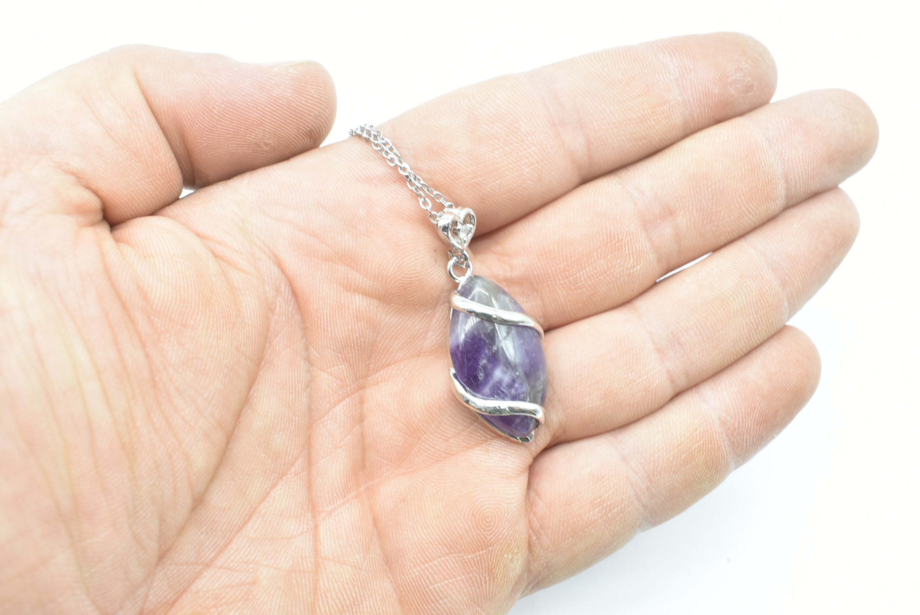 Drop of Amethyst Pendant