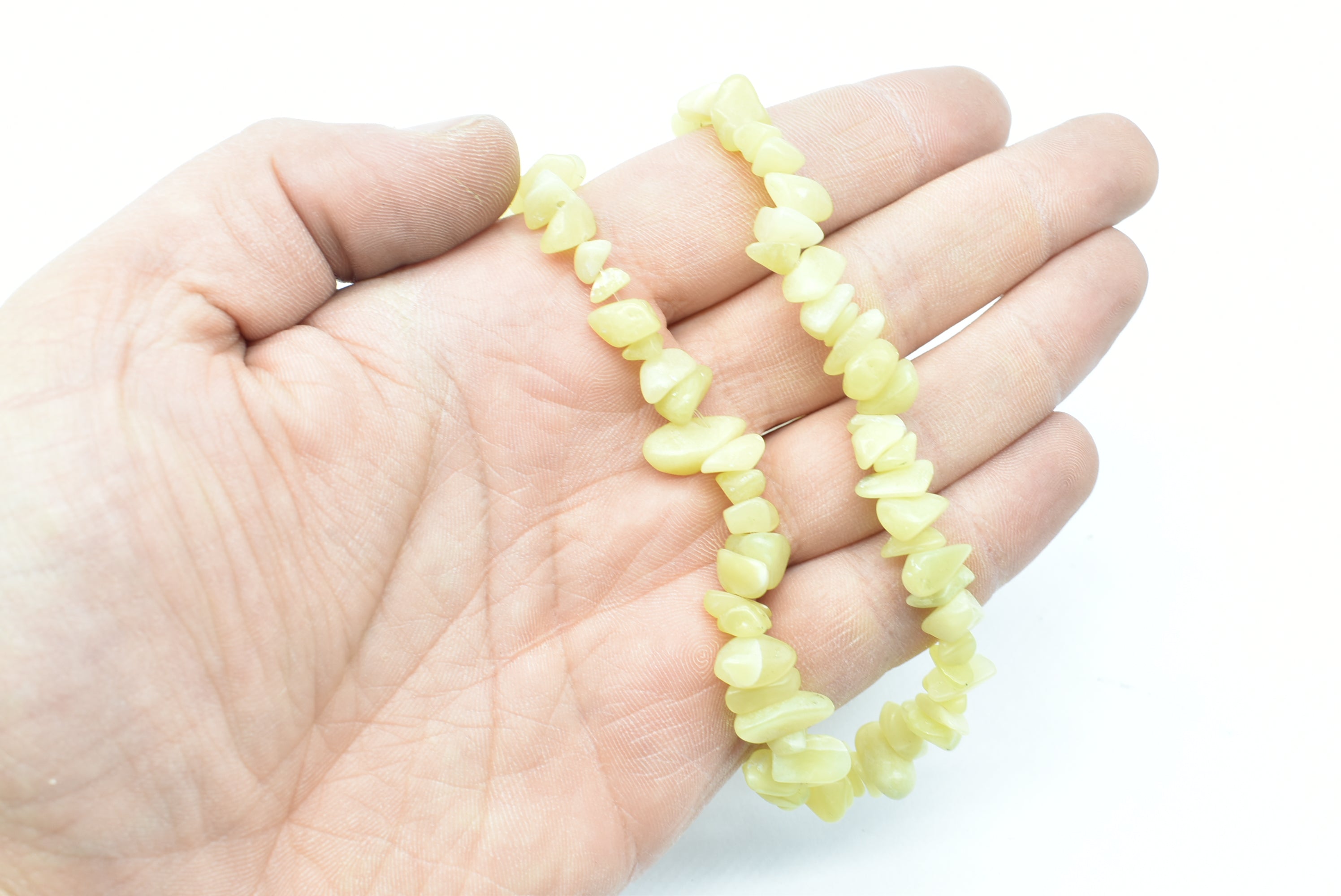 Lemon Jade Stones Necklace