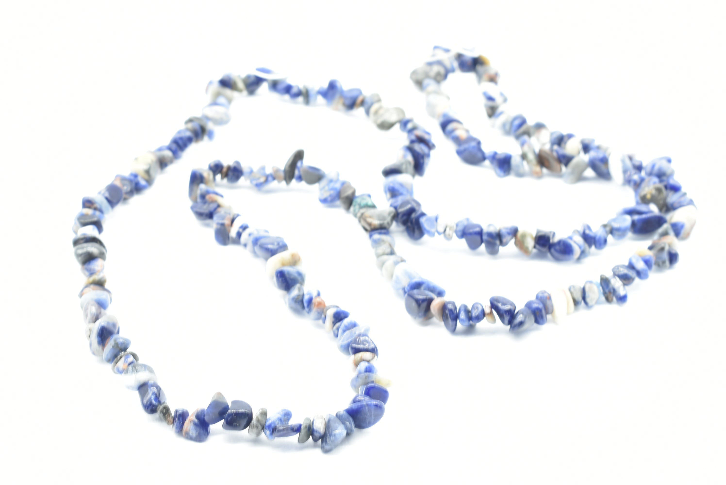 Sodalite stones necklace