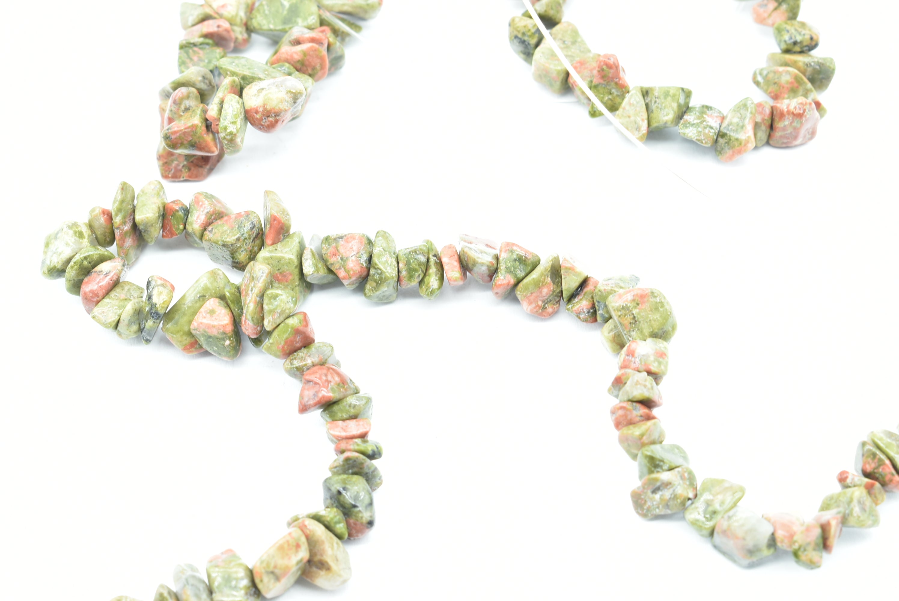 Unakite stones necklace