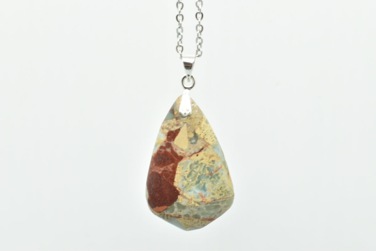 Water / Earth Jasper Pendant