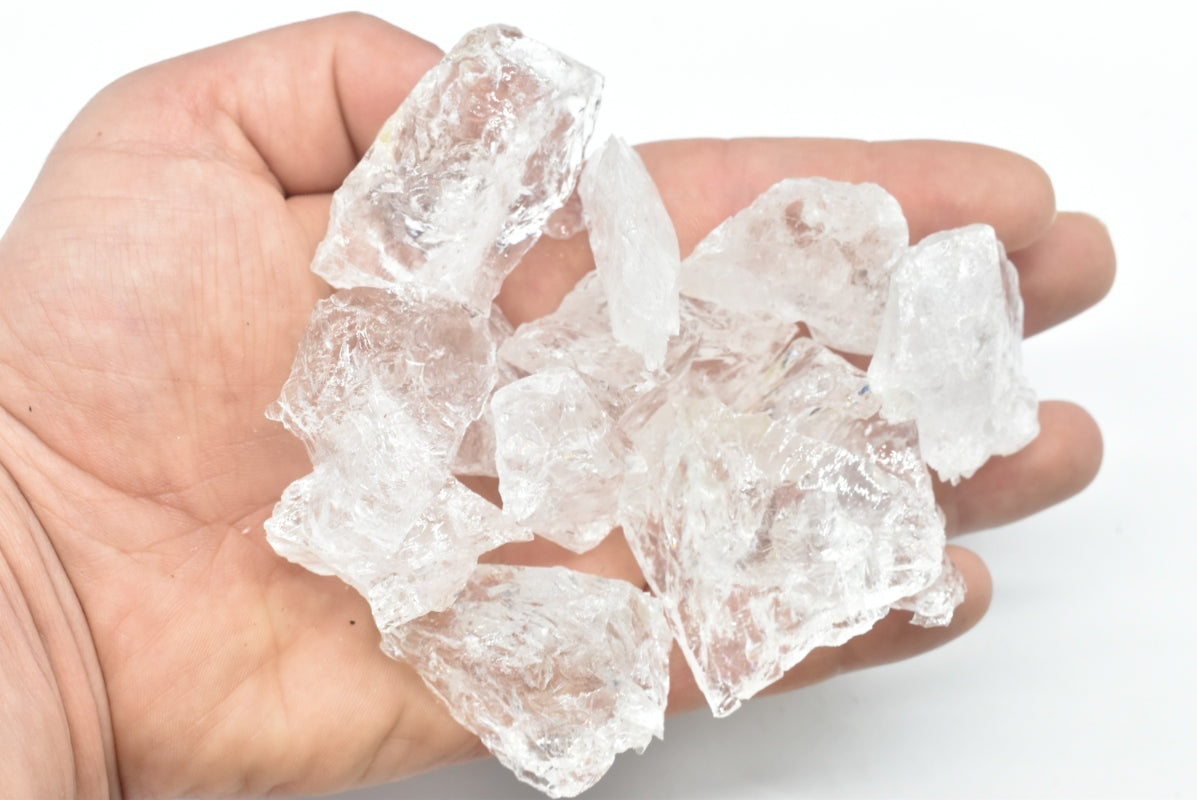 Raw Hyaline Quartz 2-3 cm Premium Quality - Rock Crystal