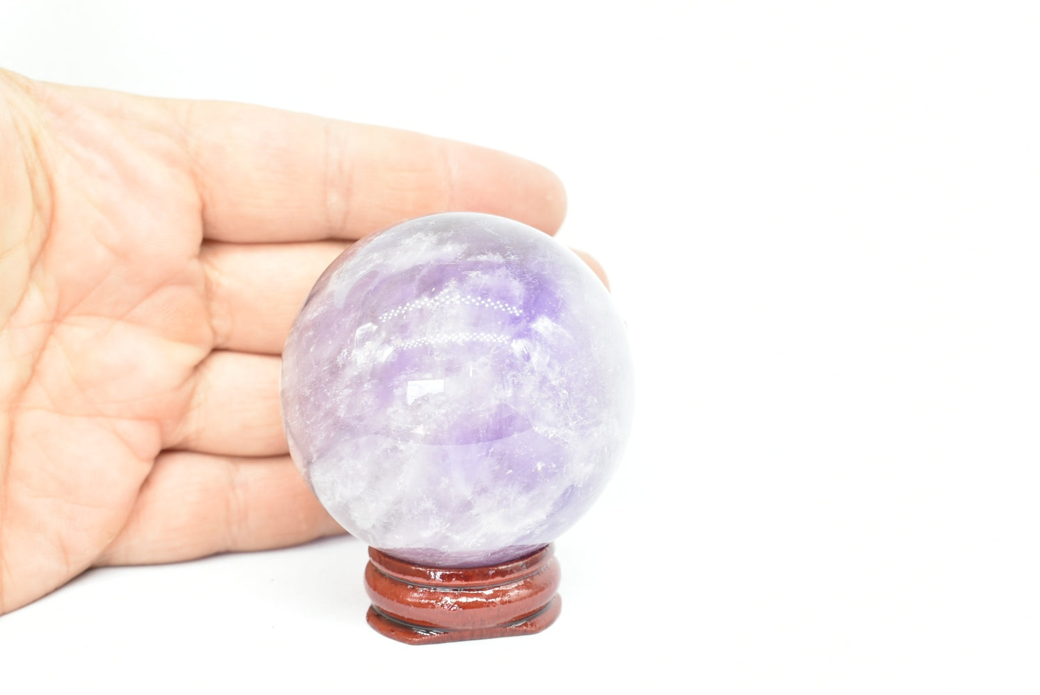 Amethyst sphere 5.2 cm