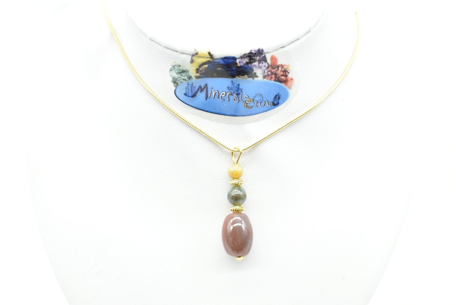 Agate pendant in various colors