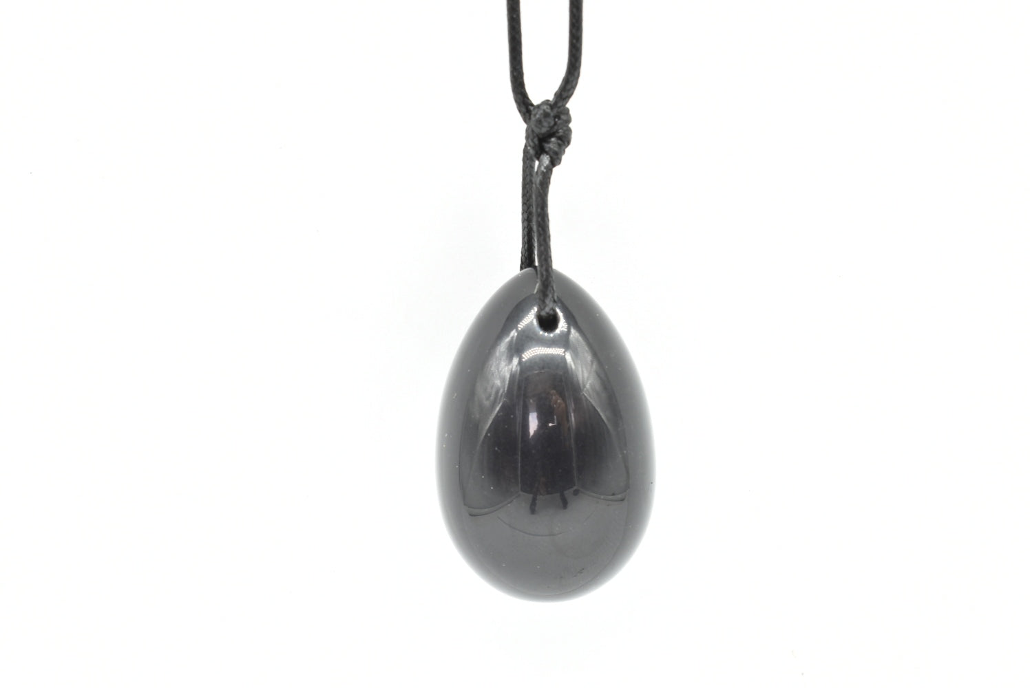 Obsidian Egg Pendant