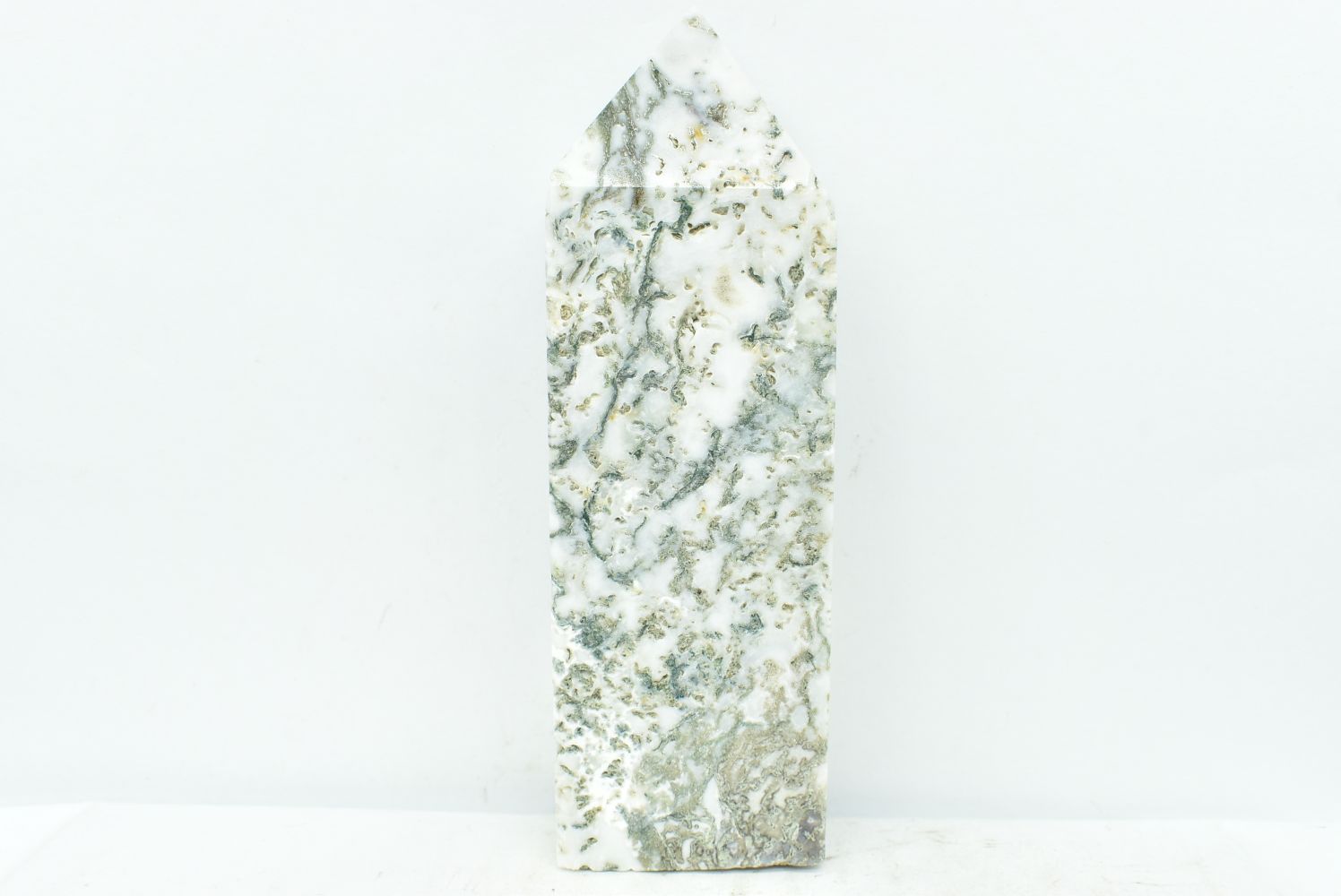 Obelisco di Agata Muschiata 10.7 cm