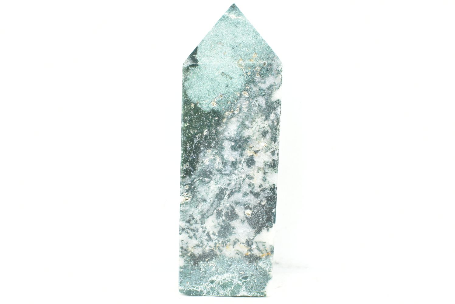 Obelisco di Agata Muschiata 10.1 cm