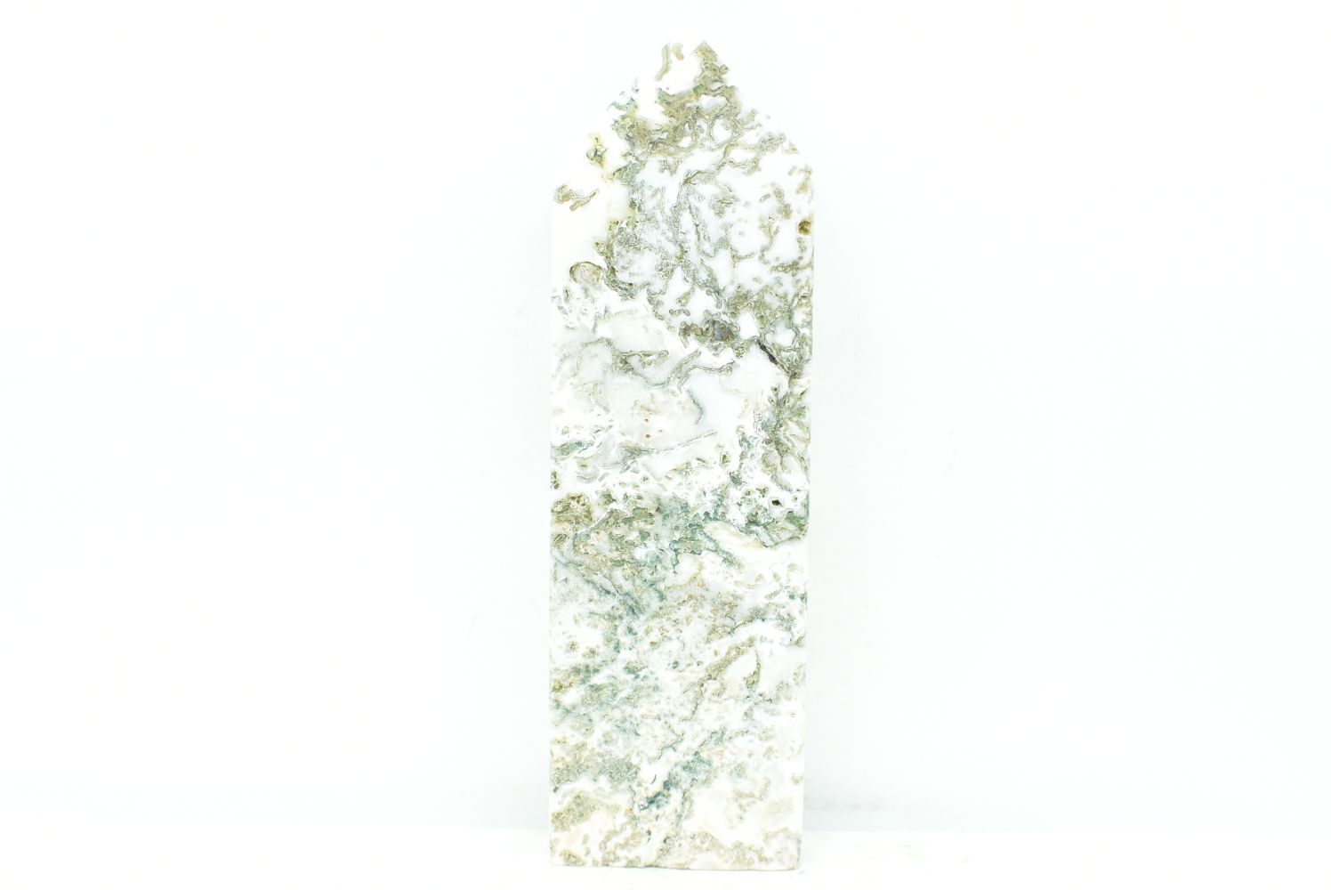 Obelisco di Agata Muschiata 10.4 cm