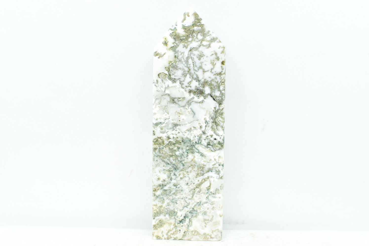 Obelisco di Agata Muschiata 10.4 cm
