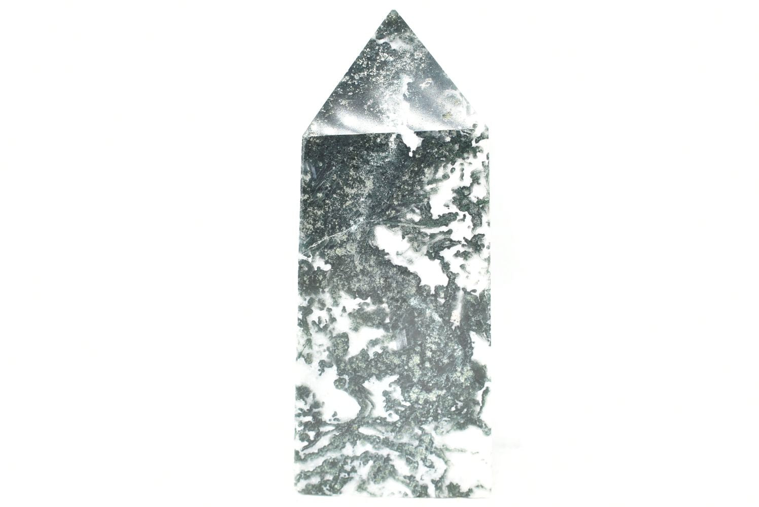 Obelisco di Agata Muschiata 8.7 cm