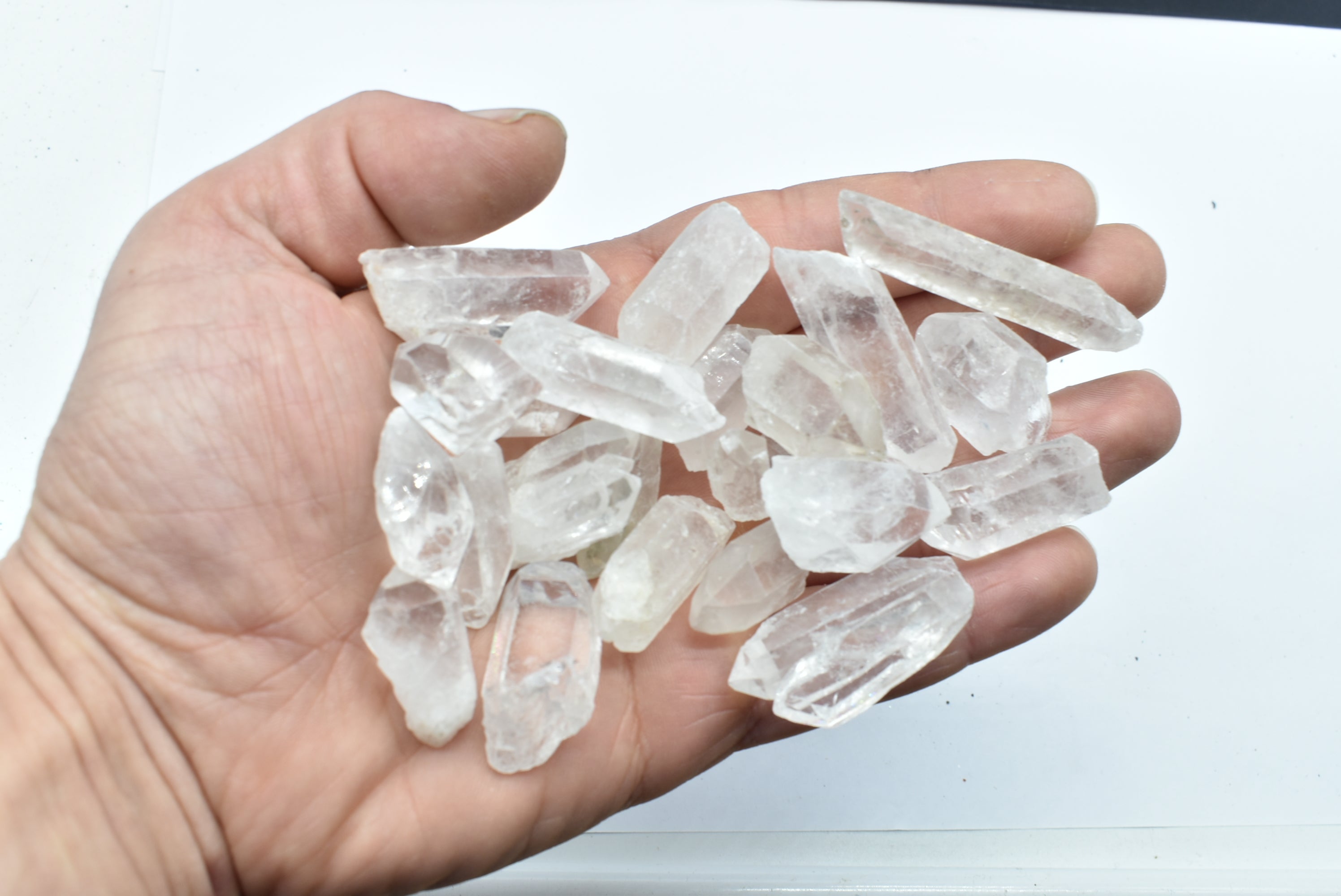 Mini Rock Crystal Tip - Hyaline Quartz