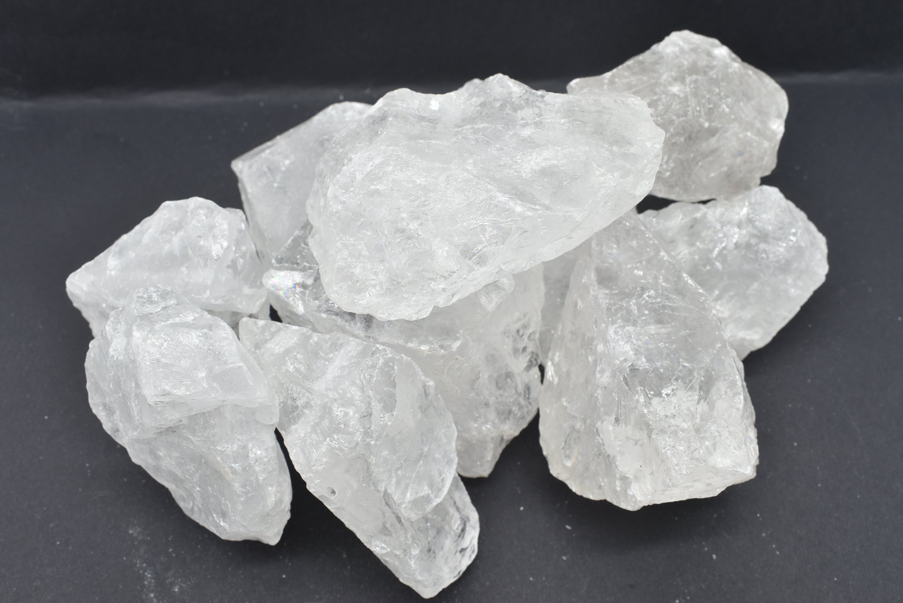 Raw Hyaline Quartz 7 cm Premium Quality - Rock Crystal