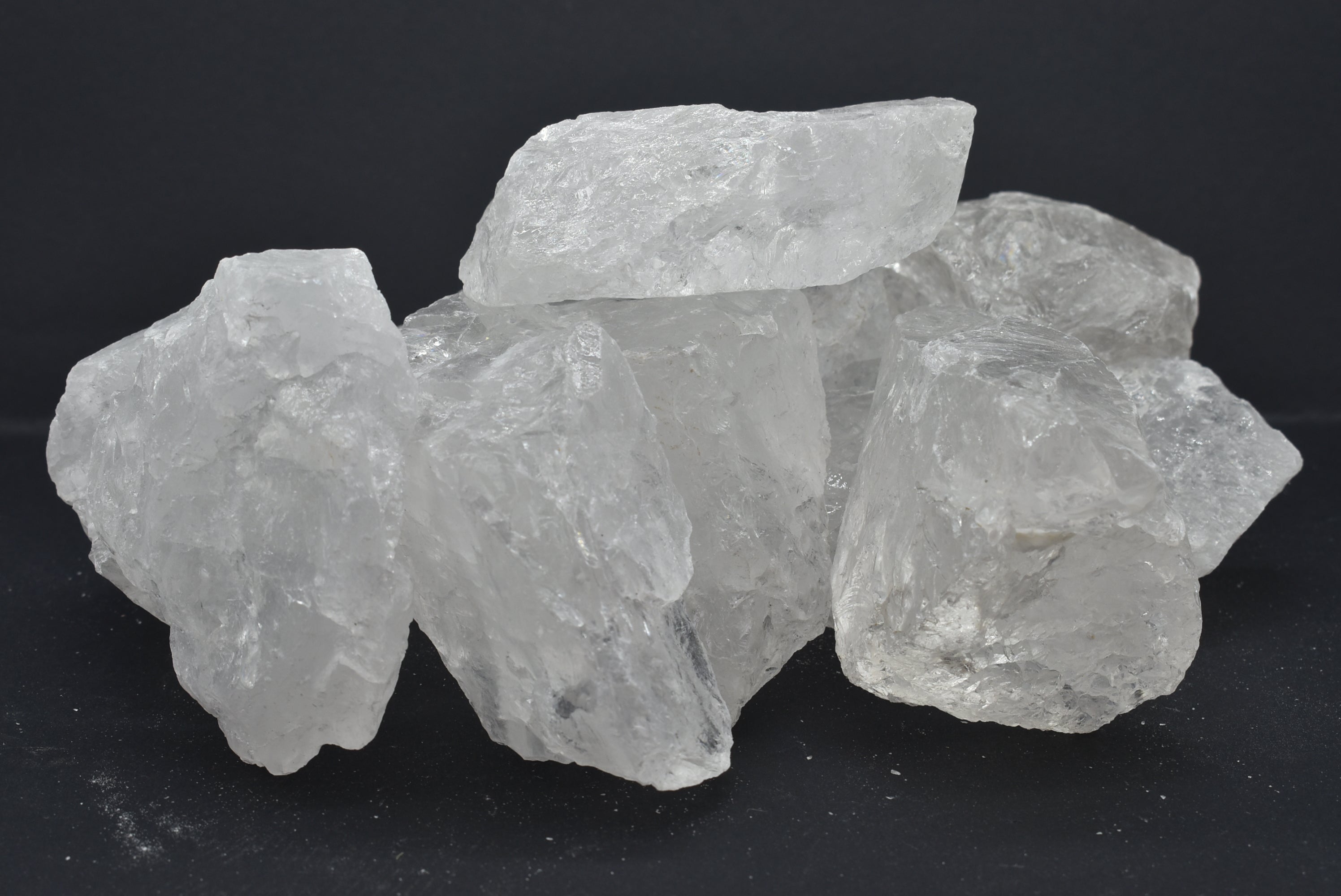 Raw Hyaline Quartz 7 cm Premium Quality - Rock Crystal