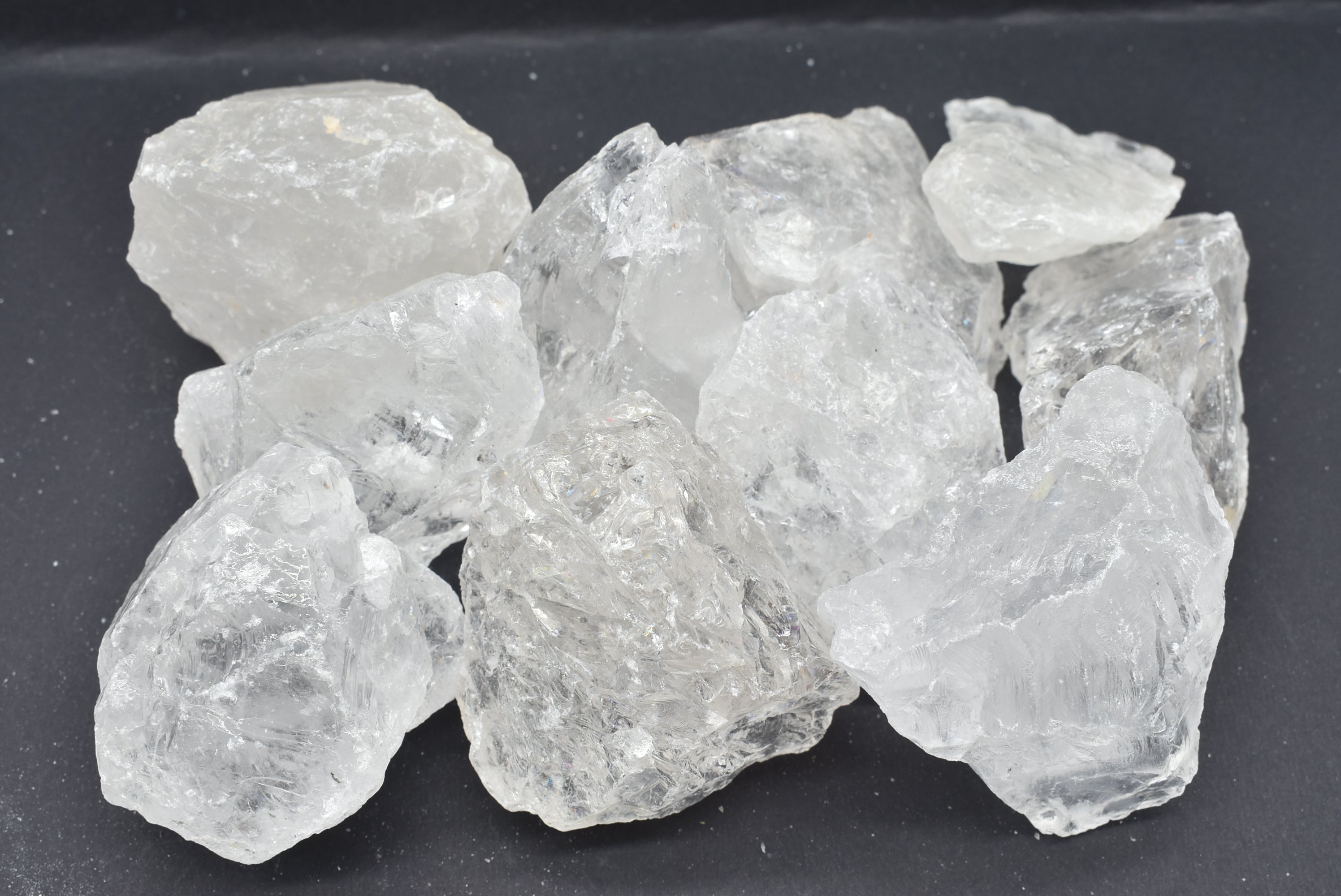 Raw Hyaline Quartz 4 cm Premium Quality - Rock Crystal