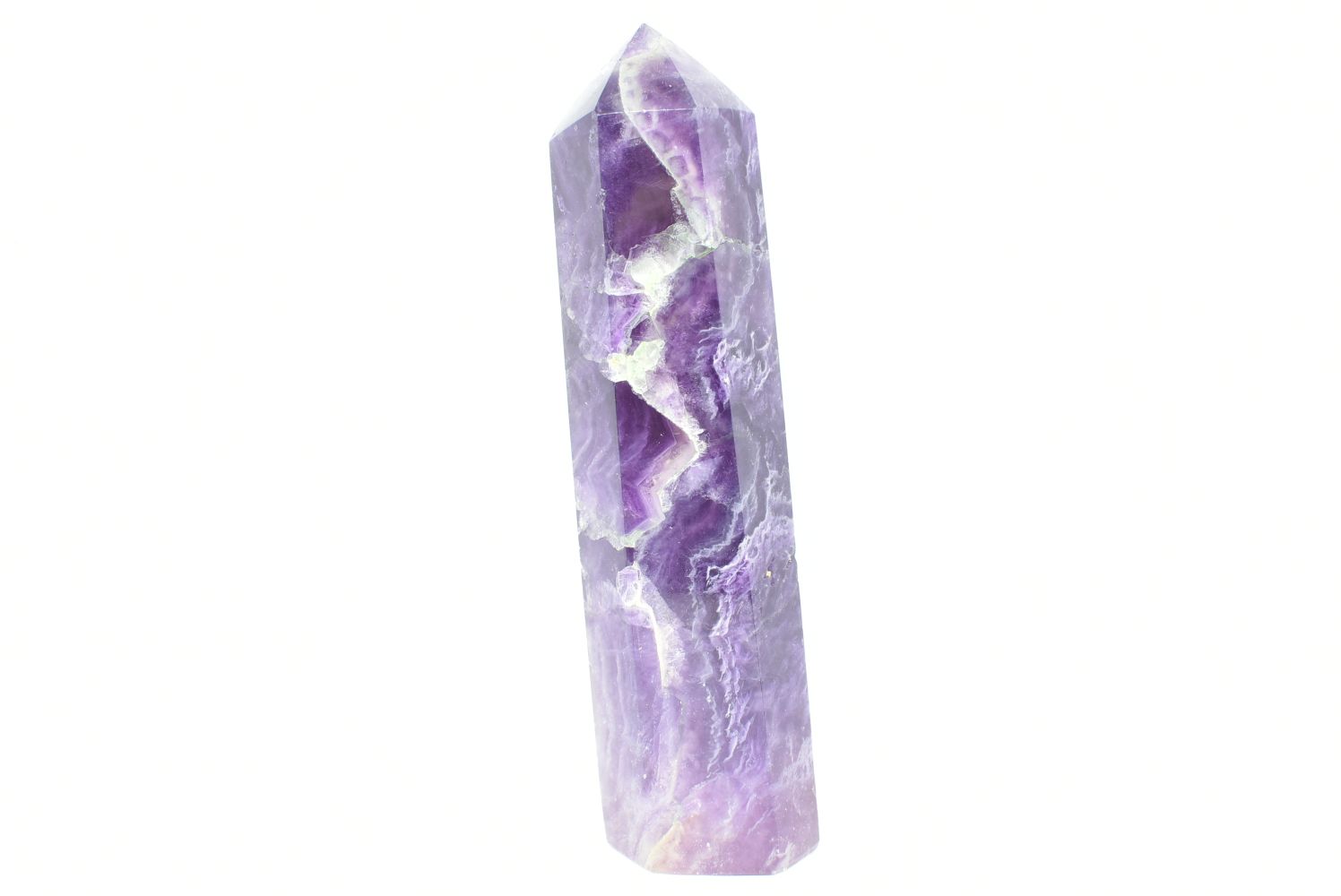 Rainbow Fluorite Tower 11.9cm