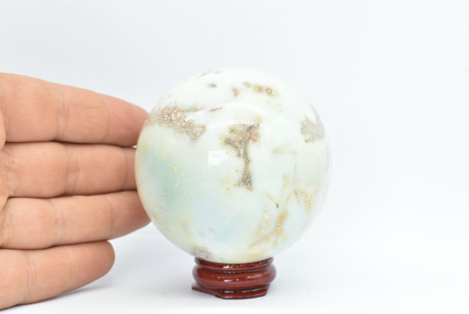 Amazonite sphere 6.7 cm