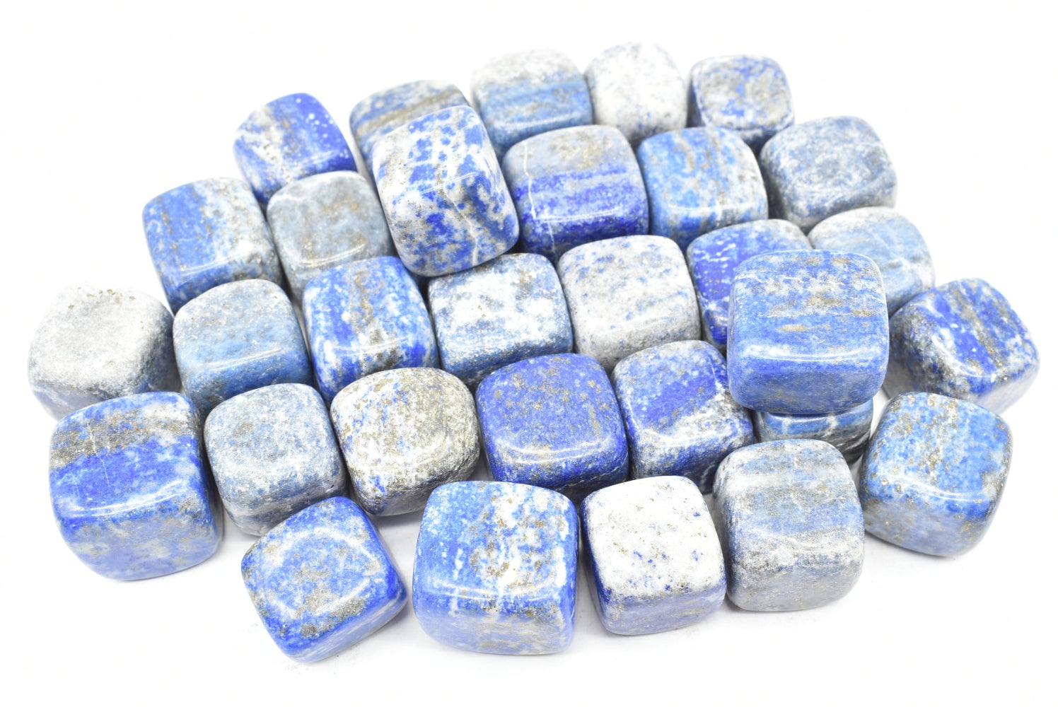 Cubic Lapis Lazuli Tumbled