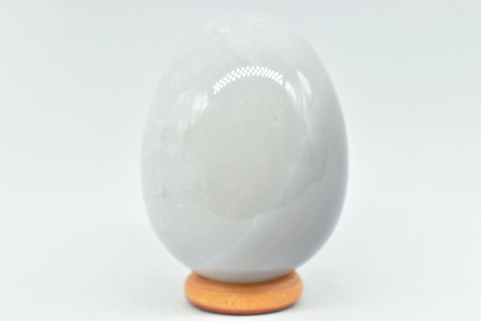 Uovo di Agata Grigia 4.5 cm