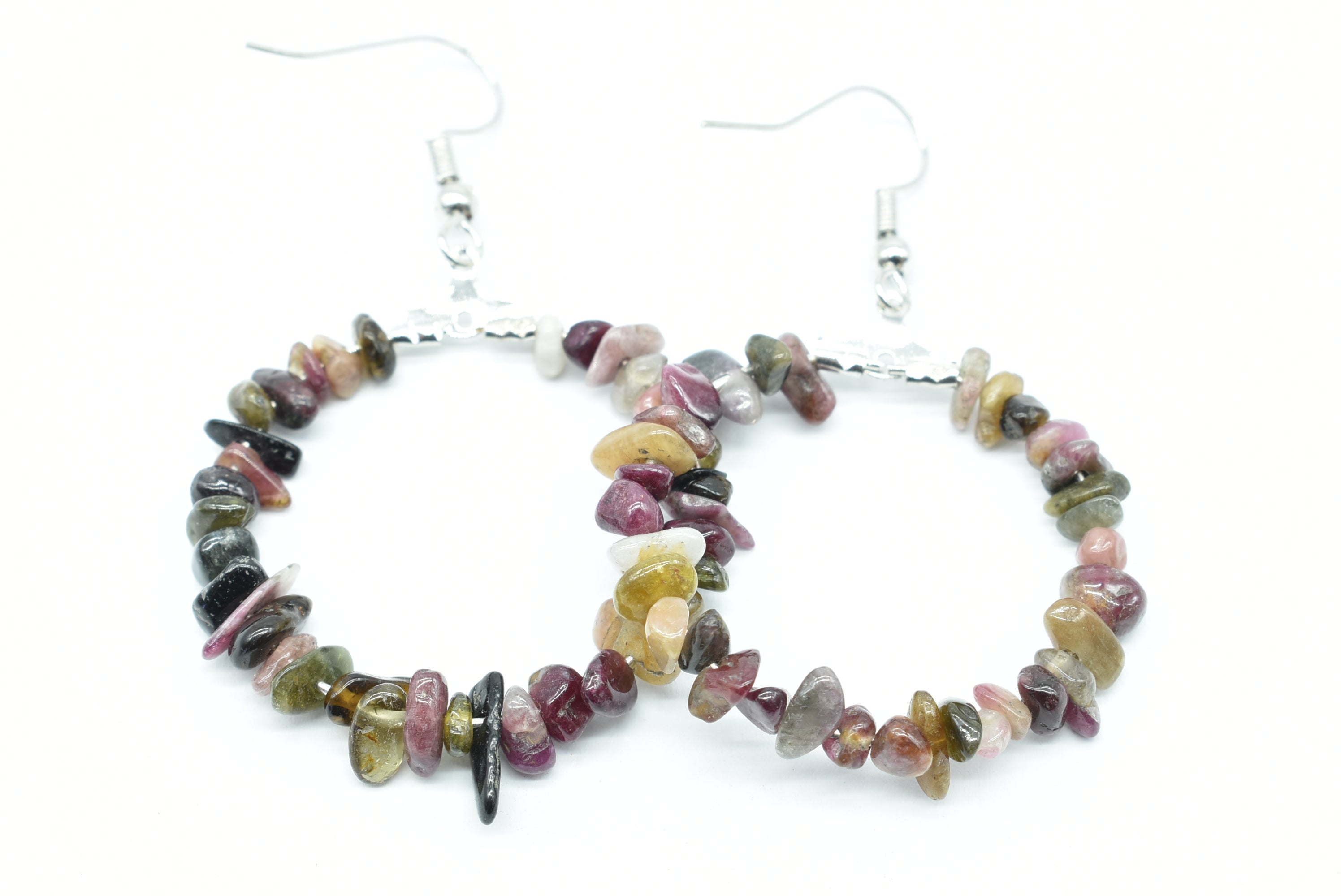 Tourmaline stones earrings