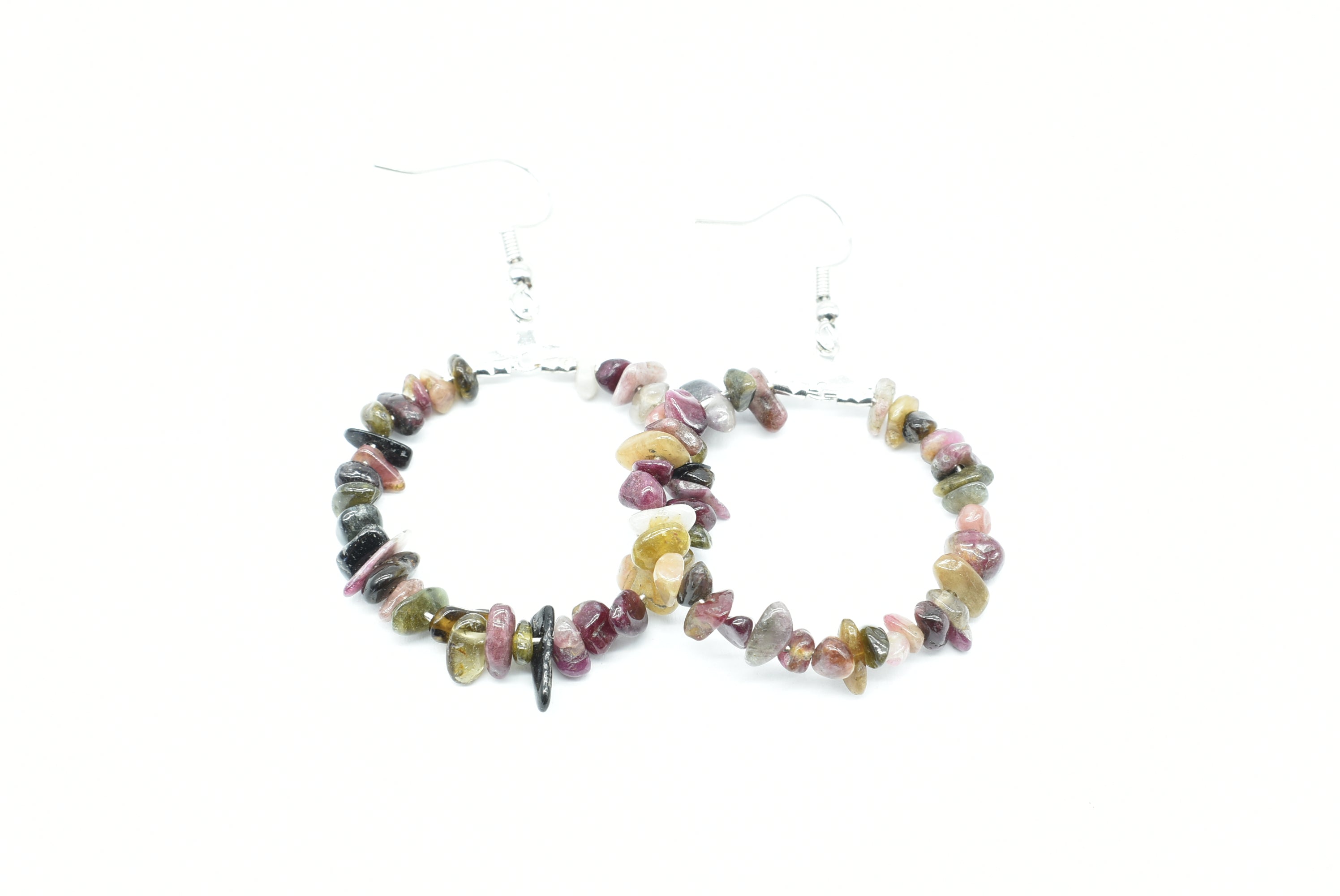 Tourmaline stones earrings