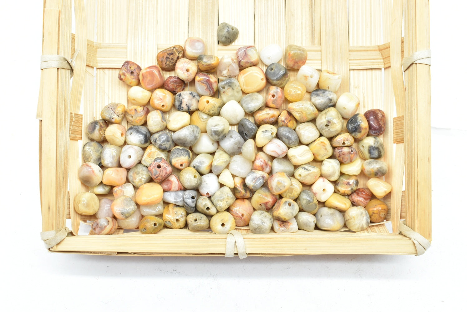 Agate Beads 5-7 mm Perforated - 5 Pieces