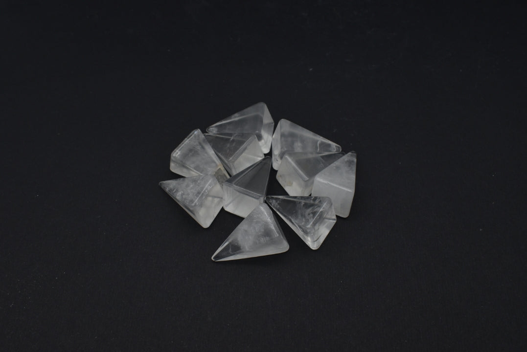 Mini Hyaline Quartz Cone - Rock Crystal