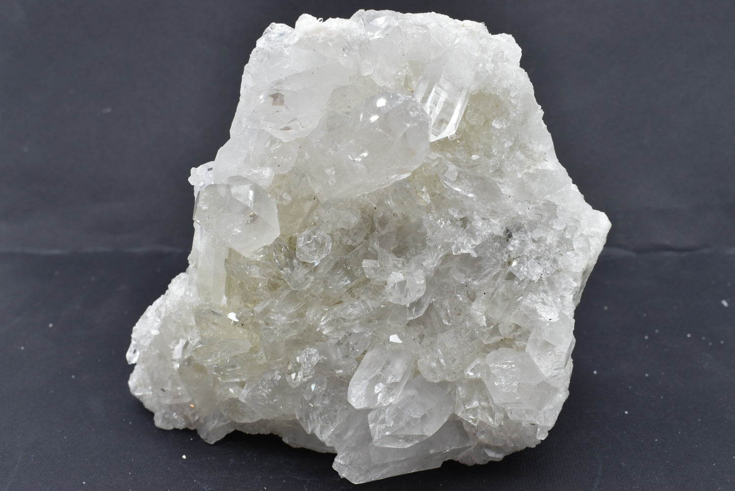Hyaline Quartz Druse - Rock Crystal