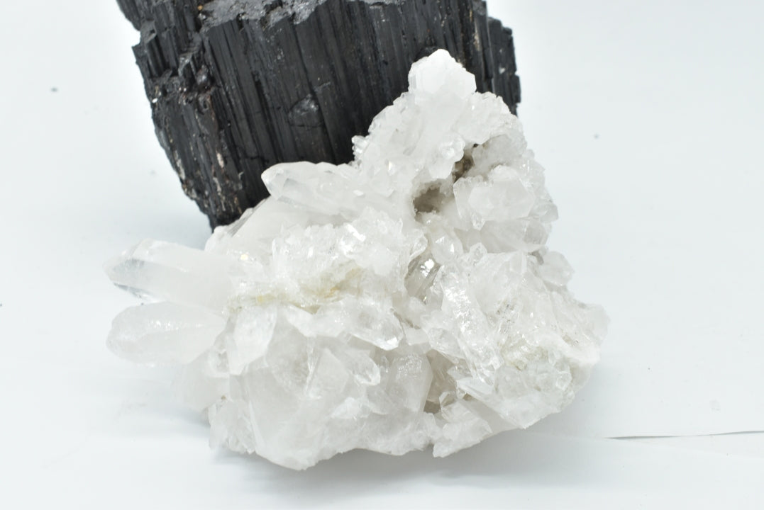 Druse of Hyaline Quartz - Rock Crystal