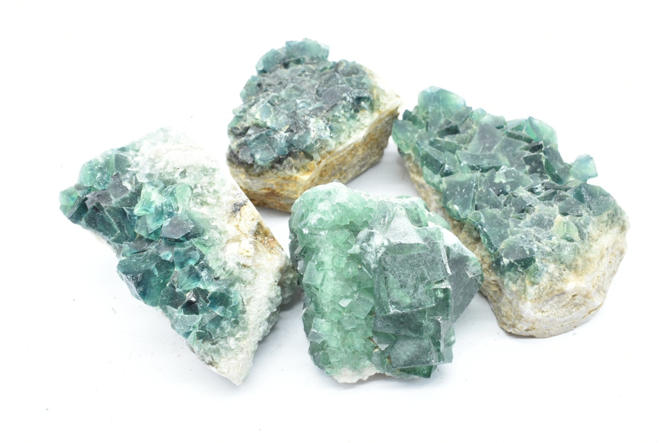 Cristalli di Fluorite Verde 6.5-9.5 cm