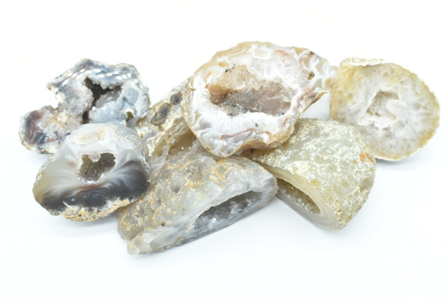 Geode di Agata Bianco 4-6 Cm