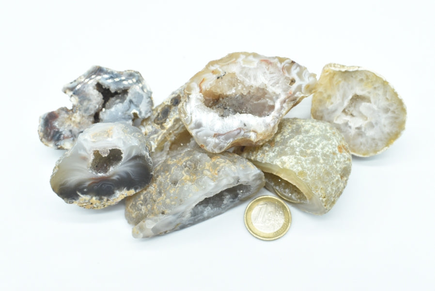 White Agate Geode 4-6 Cm