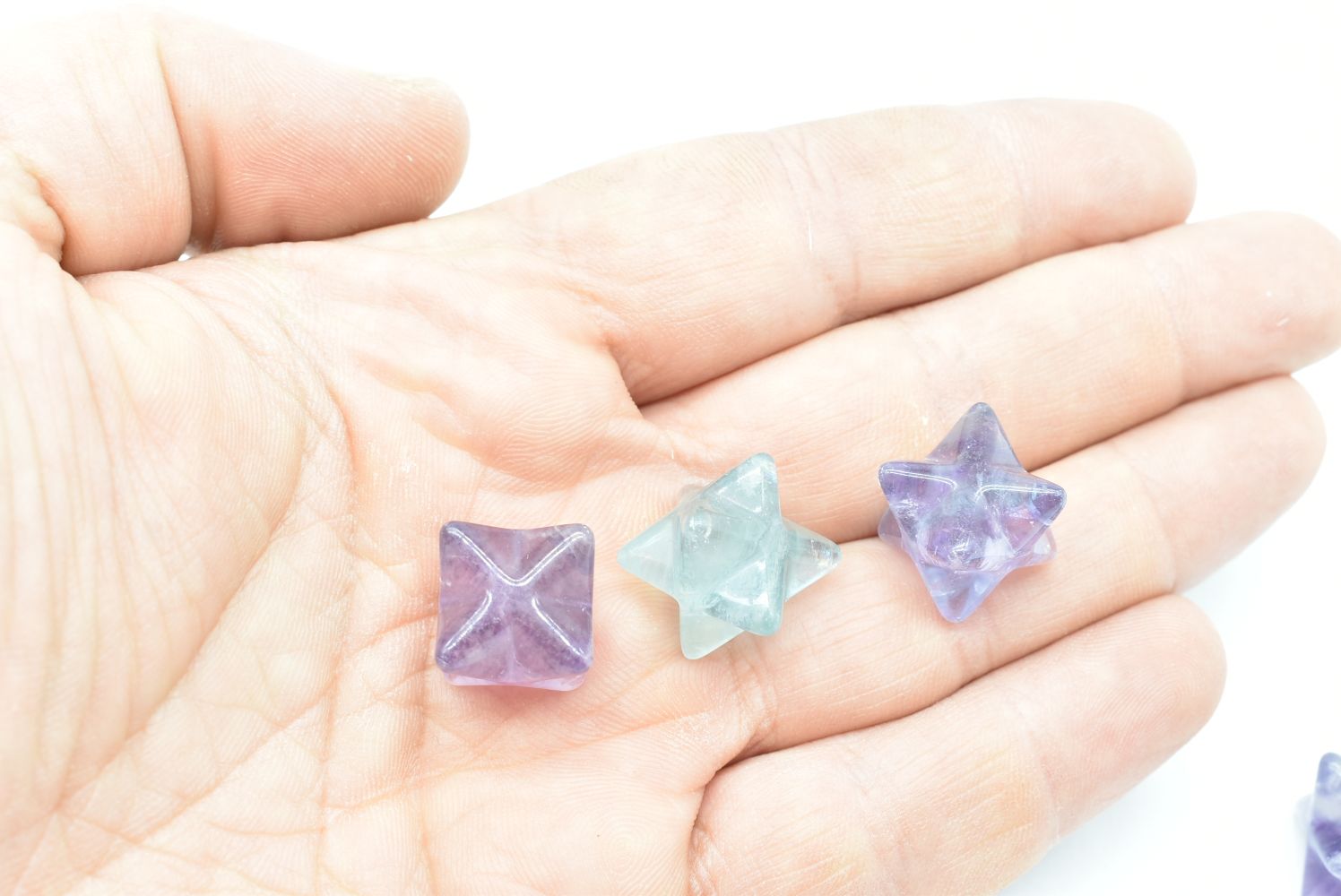 Stella di Merkaba di Fluorite