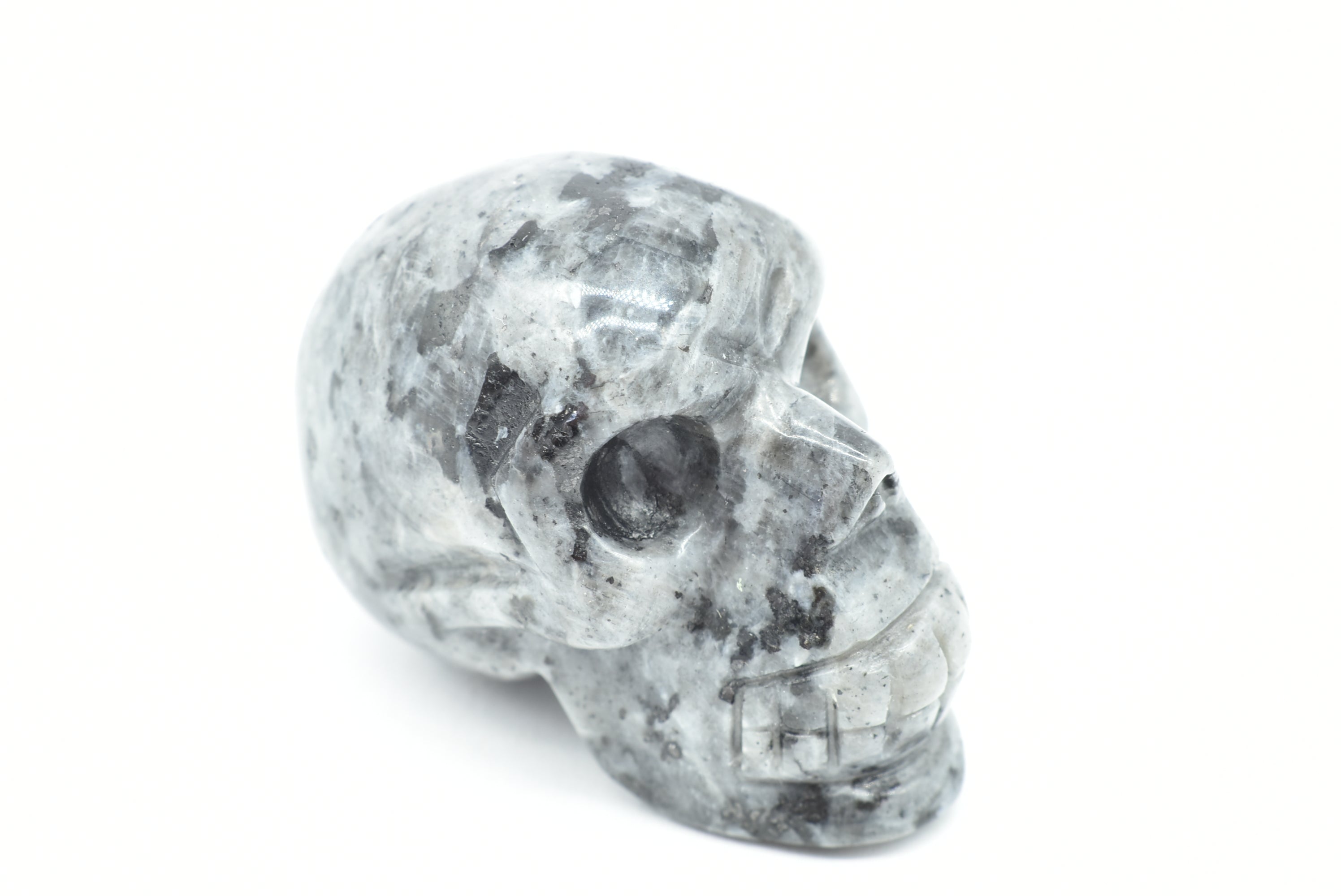 Labradorite skull