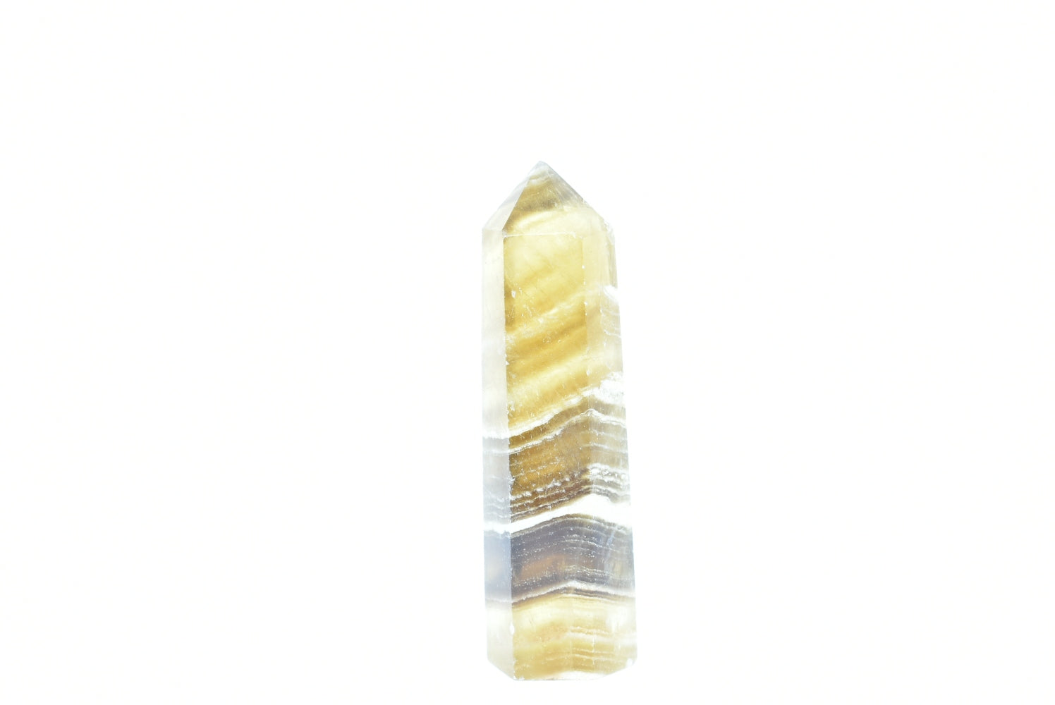 Tip of Yellow Fluorite 7.7 cm