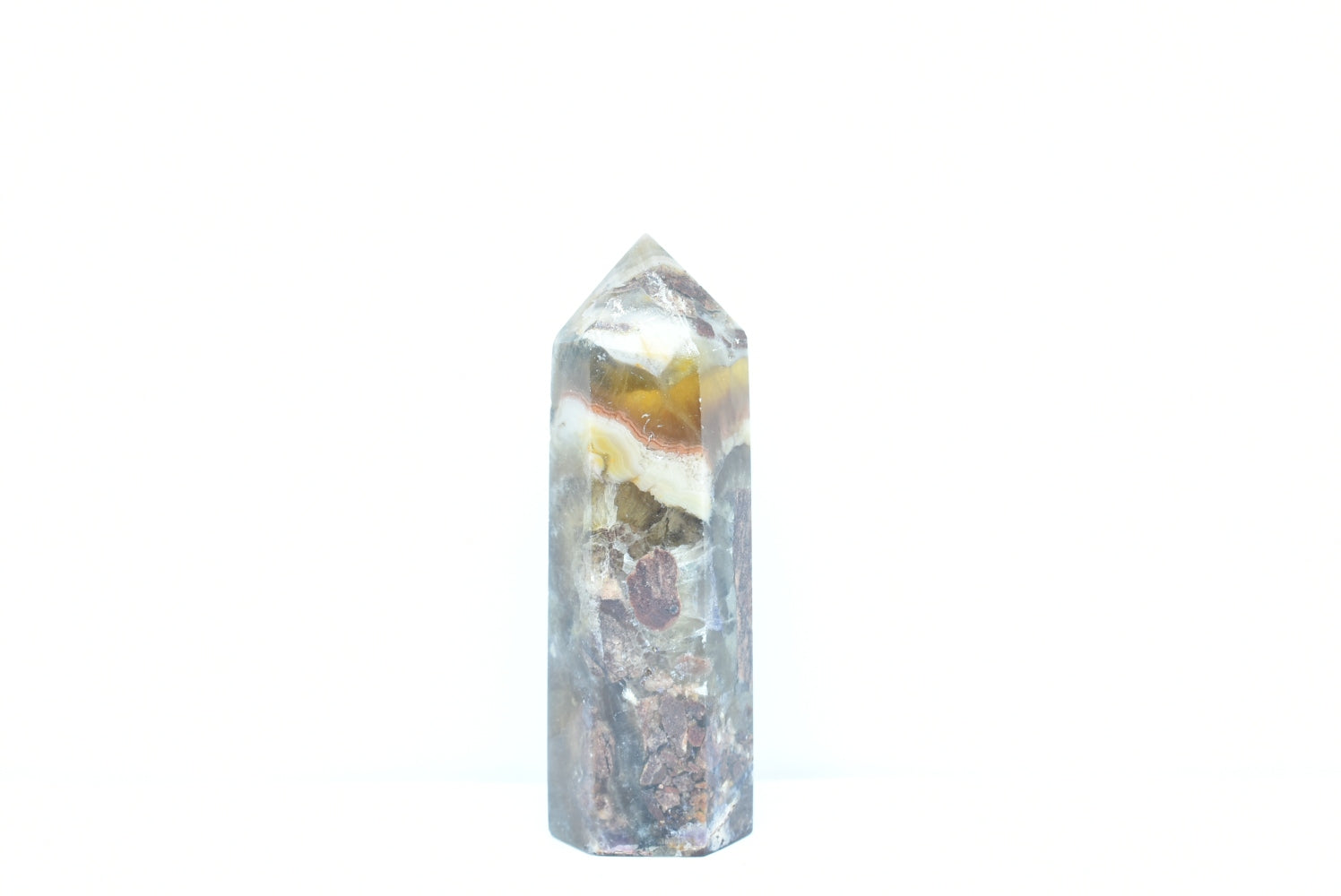 Tip of Yellow Fluorite 7.3 cm