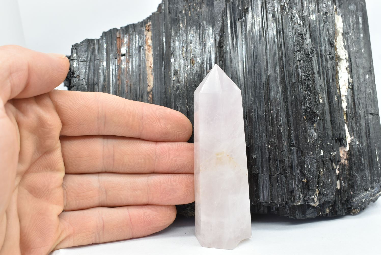 Rose Quartz Point 8.1 cm