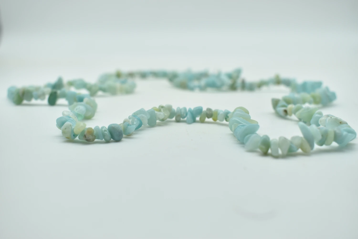 Amazonite stones necklace